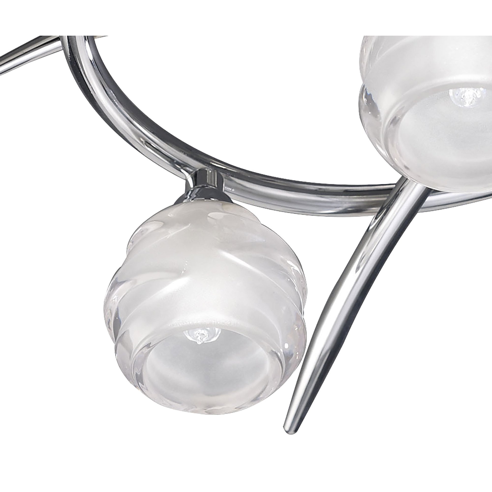 M1804 Loop Ceiling 3 Light G9 Polished Chrome