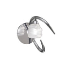 M1806/S Loop Wall Lamp Switched 1 Light G9 ECO Polished Chrome