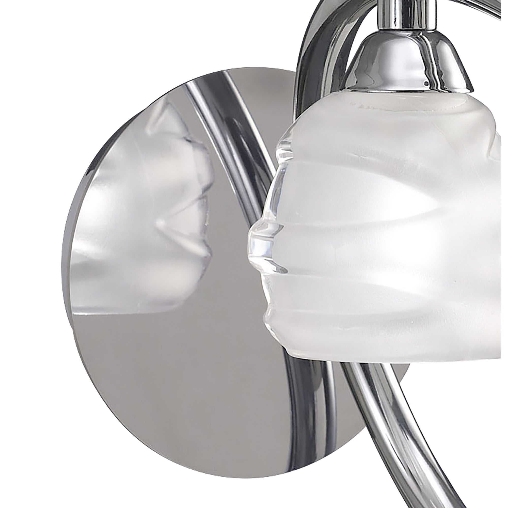 M1806/S Loop Wall Lamp Switched 1 Light G9 ECO Polished Chrome