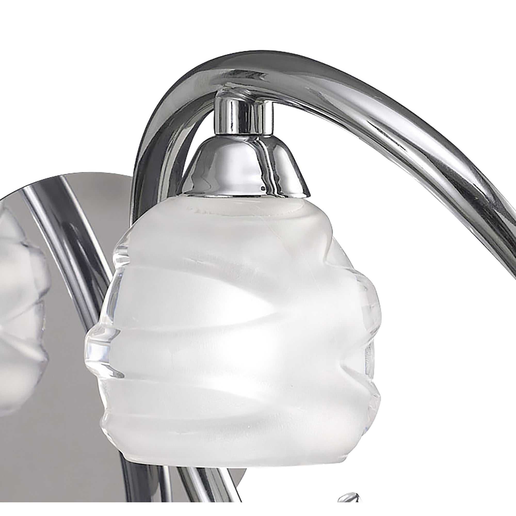 M1806/S Loop Wall Lamp Switched 1 Light G9 ECO Polished Chrome