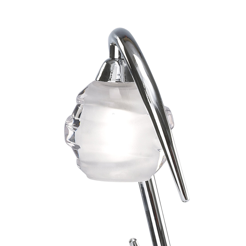 M1807 Loop Table Lamp 1 Light G9 ECO Polished Chrome