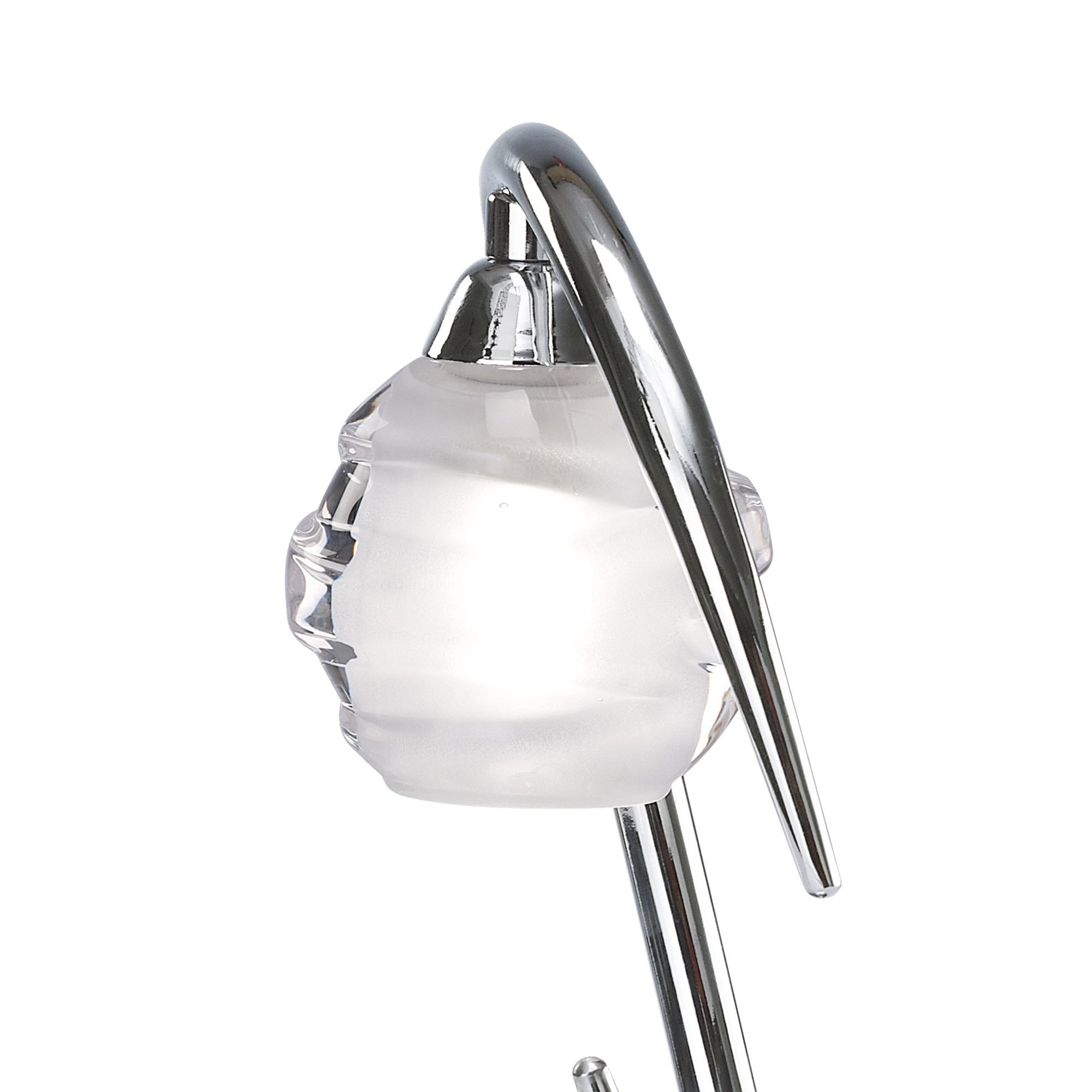 M1807 Loop Table Lamp 1 Light G9 ECO Polished Chrome