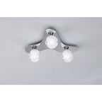 M1808 Loop Flush Ceiling 3 Light G9 ECO Polished Chrome