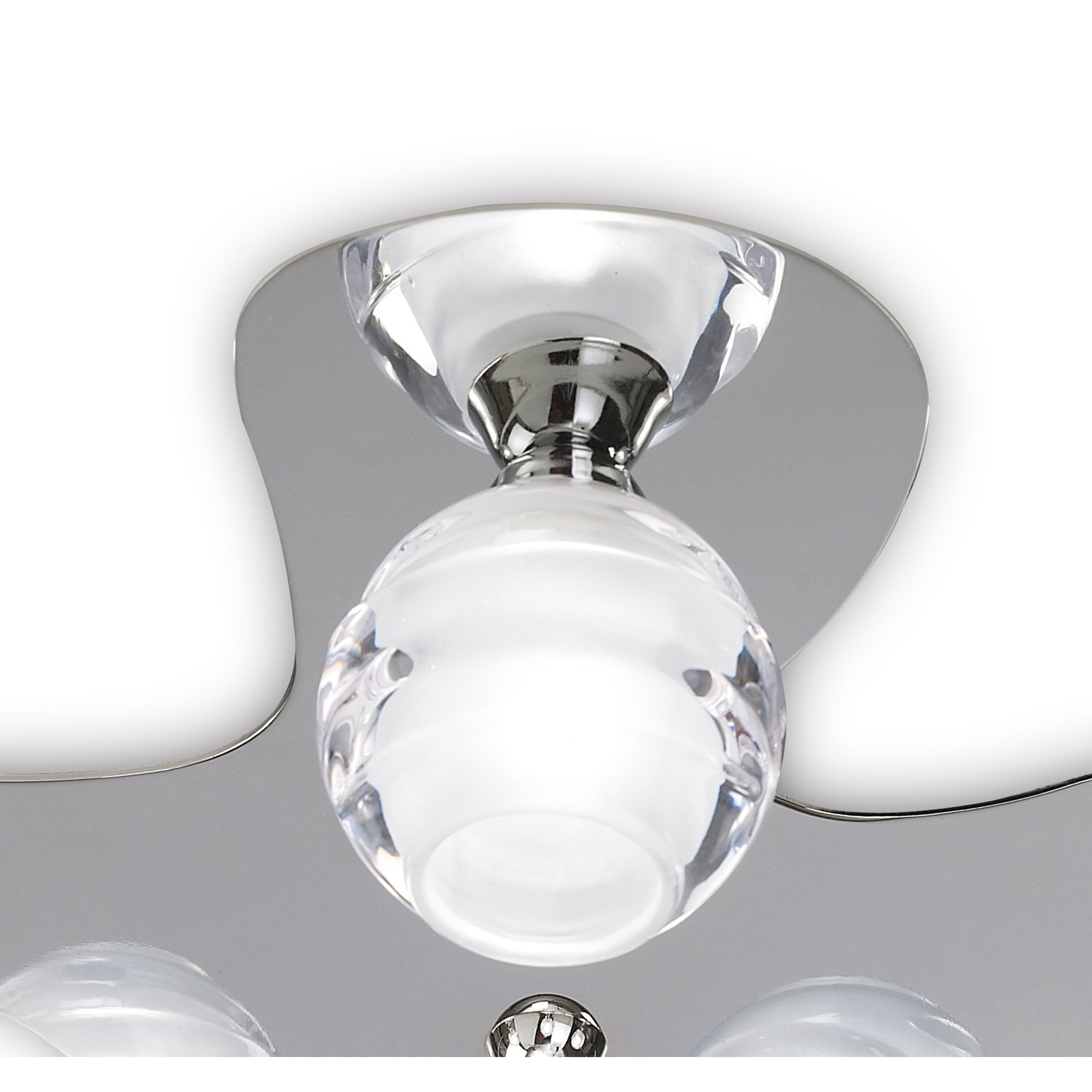 M1809 Loop Flush Ceiling 5 Light G9 ECO Polished Chrome