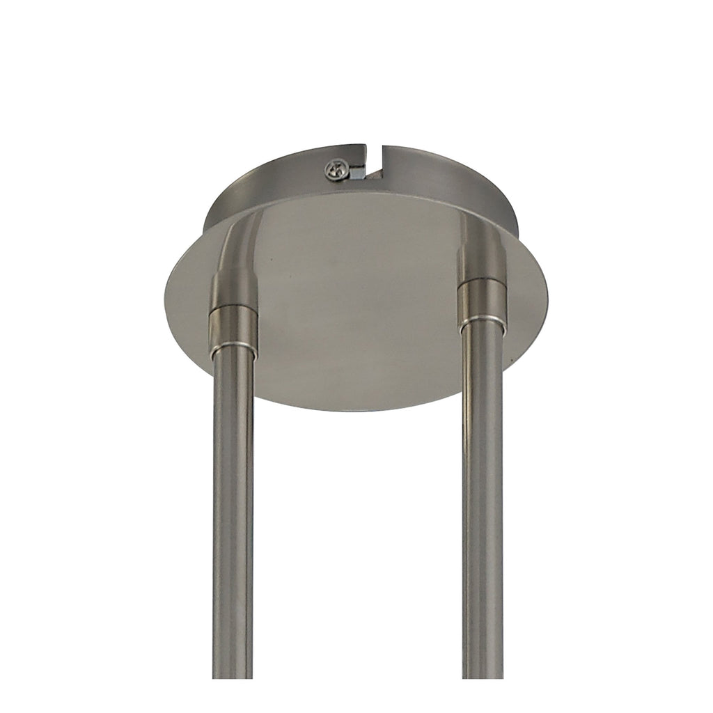 M1810 Loop Rectangular Telescopic 8 Light G9 ECO Line Satin Nickel