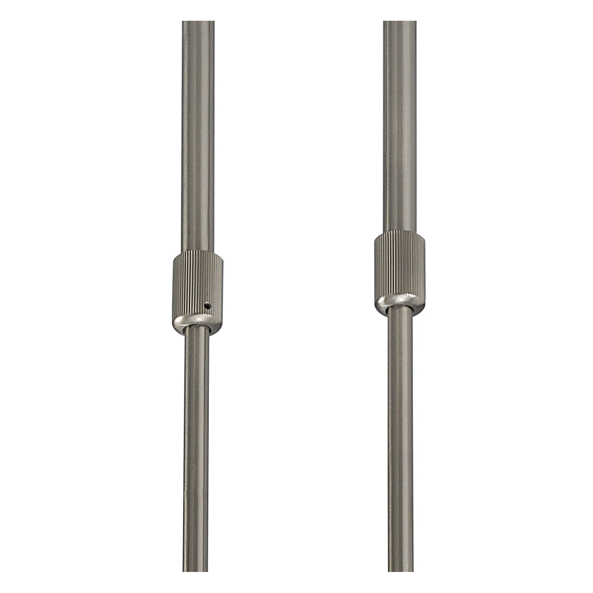 M1810 Loop Rectangular Telescopic 8 Light G9 ECO Line Satin Nickel