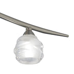 M1810 Loop Rectangular Telescopic 8 Light G9 ECO Line Satin Nickel