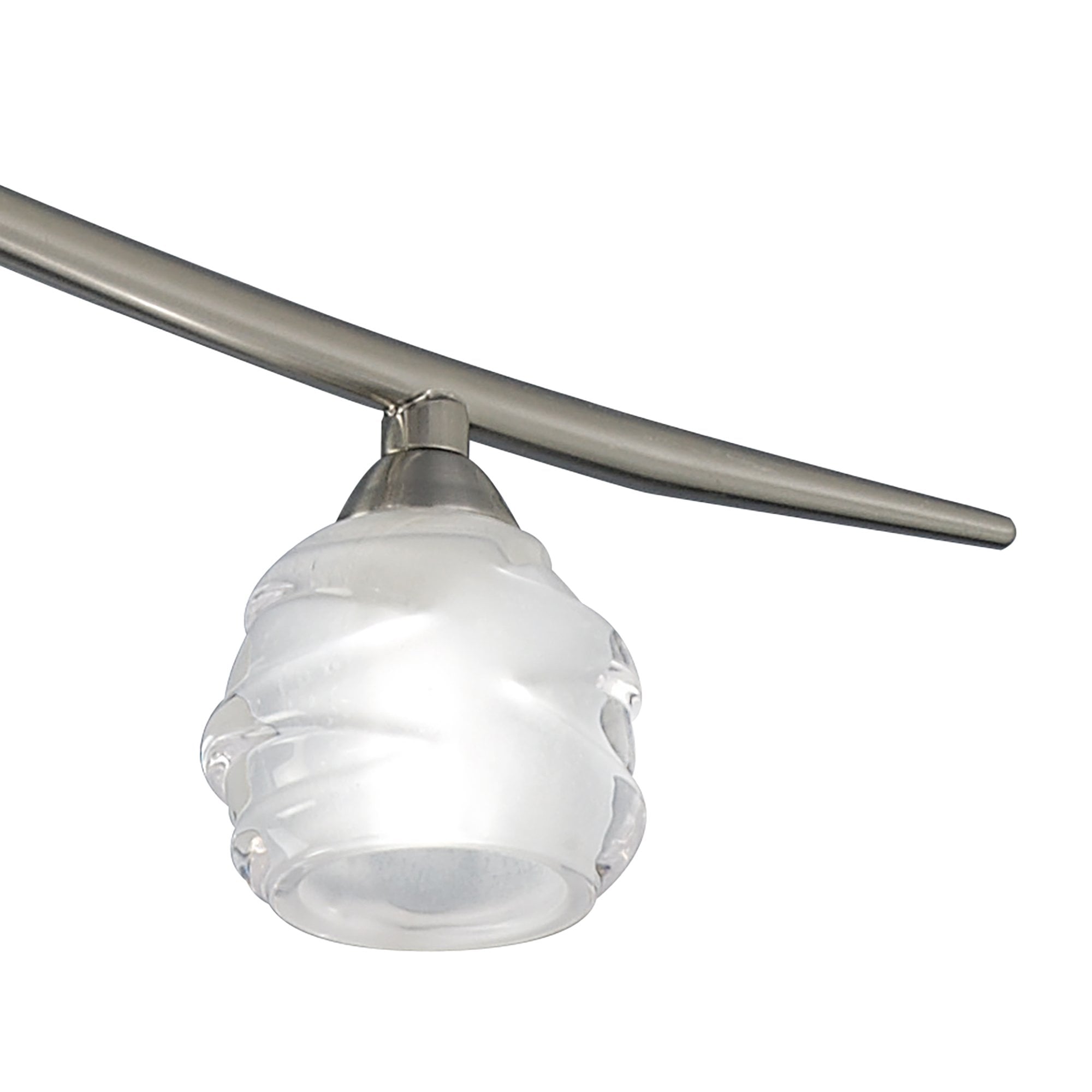 M1810 Loop Rectangular Telescopic 8 Light G9 ECO Line Satin Nickel