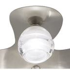M1819 Loop Flush Ceiling 5 Light G9 ECO Satin Nickel