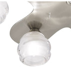 M1819 Loop Flush Ceiling 5 Light G9 ECO Satin Nickel