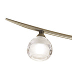 M1820 Loop Rectangular Telescopic 8 Light G9 ECO Line Antique Brass