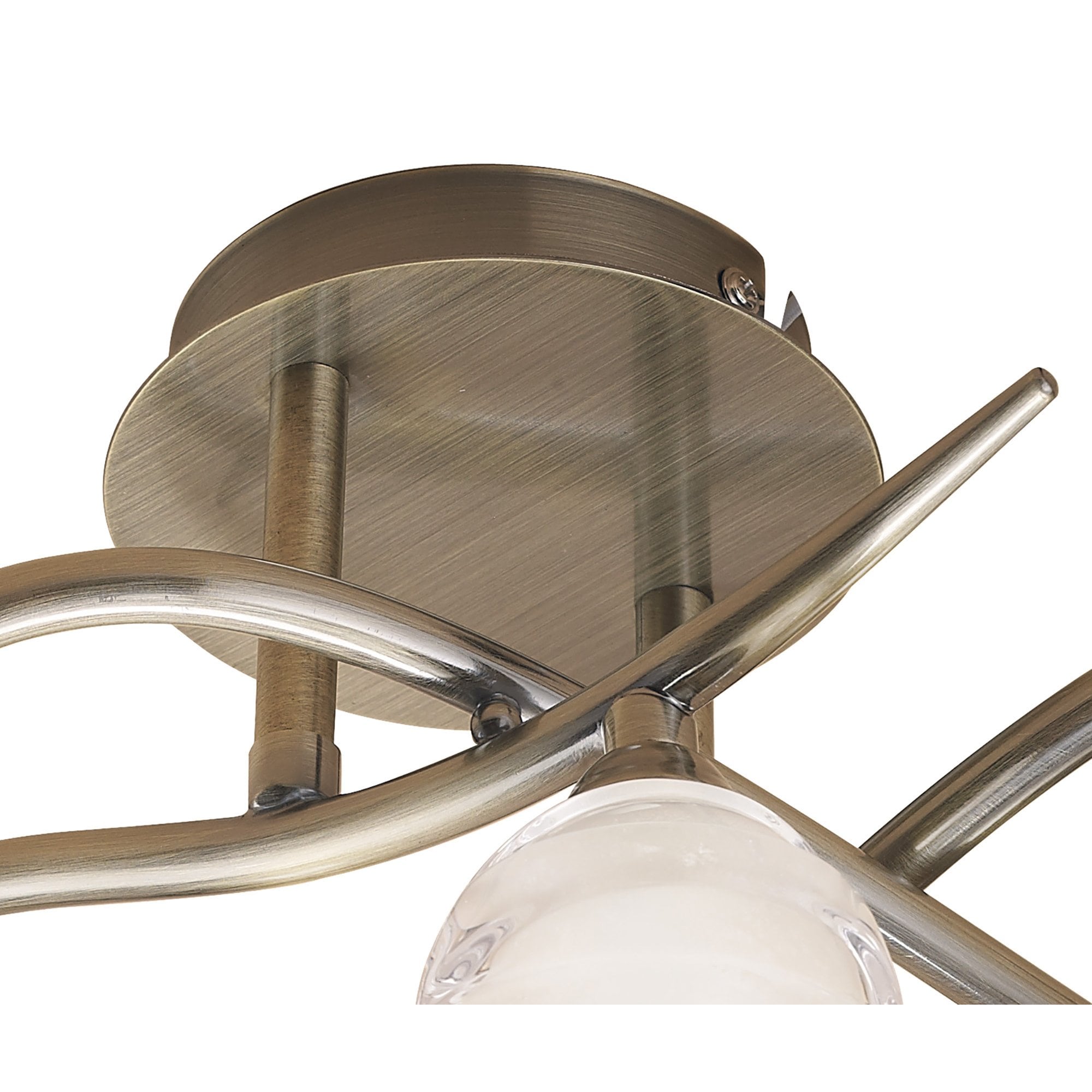 M1824 Loop Ceiling 3 Light G9 ECO Antique Brass