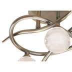 M1824 Loop Ceiling 3 Light G9 ECO Antique Brass