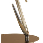 M1827 Loop Table Lamp 1 Light G9 ECO Antique Brass