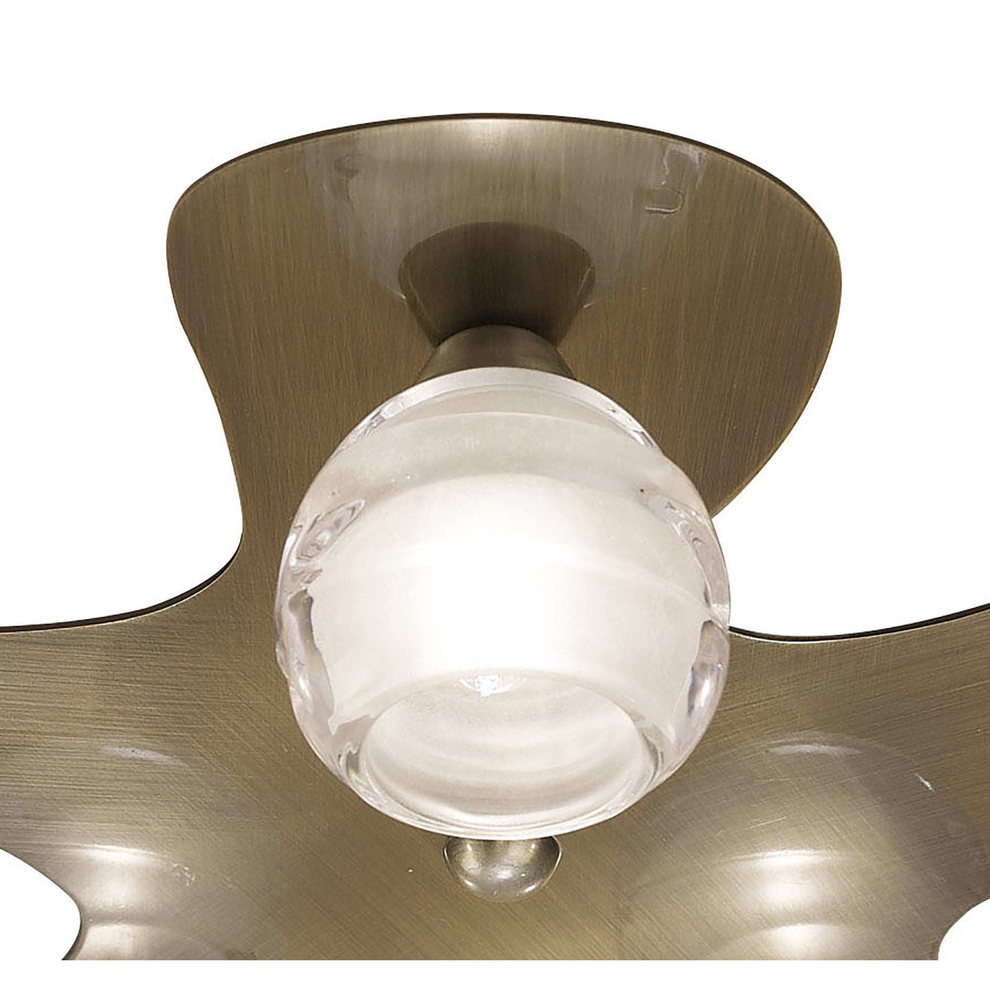 M1829 Loop Flush Ceiling 5 Light G9 ECO Antique Brass