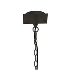 M3686 Lua Pendant 3 Arm Light E27 Ash Grey Ash Grey Shades