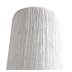 M1318/S Lucca Wall Lamp Switched 2 Light E27 Polished Chrome White Shades & Clear Crystal