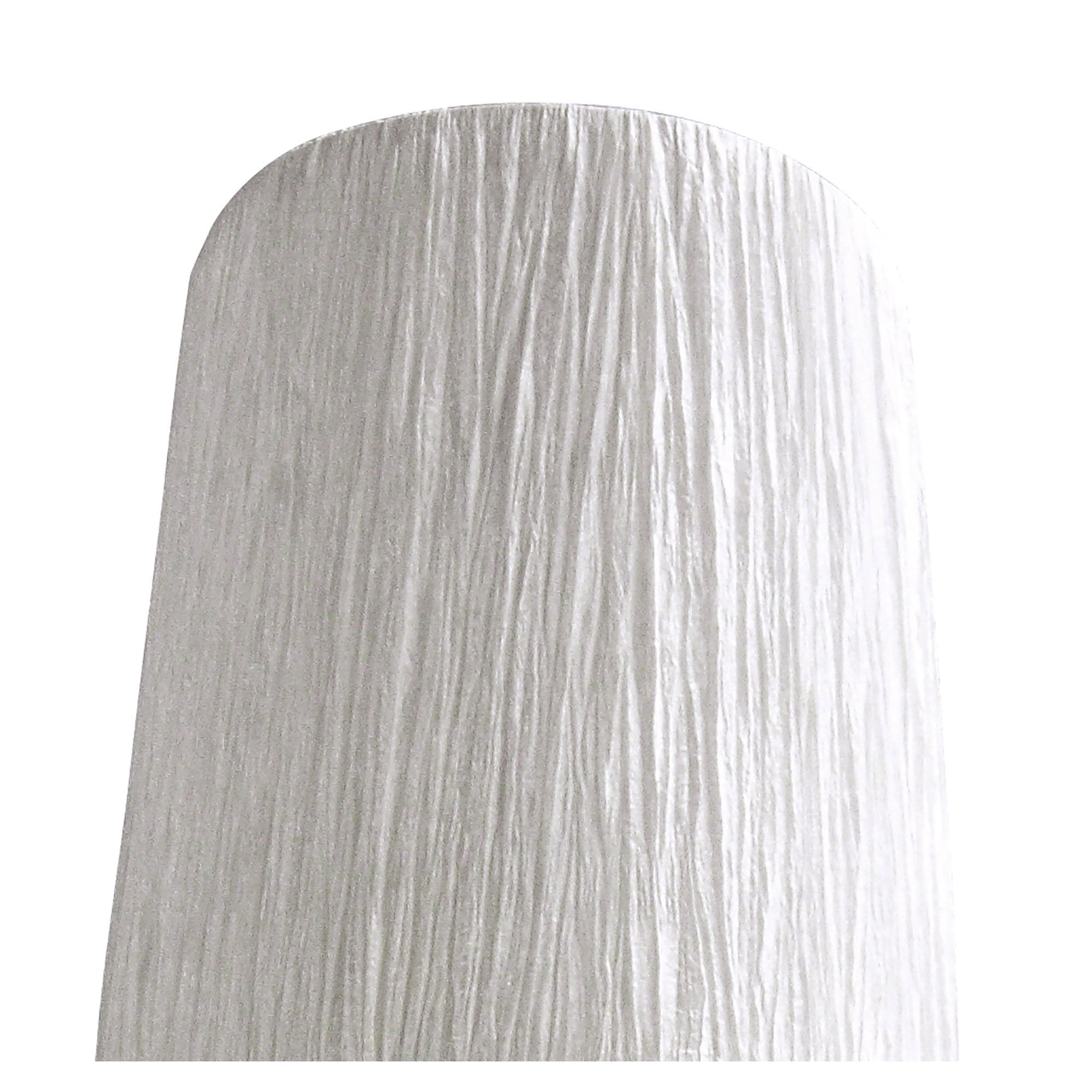 M1318/S Lucca Wall Lamp Switched 2 Light E27 Polished Chrome White Shades & Clear Crystal