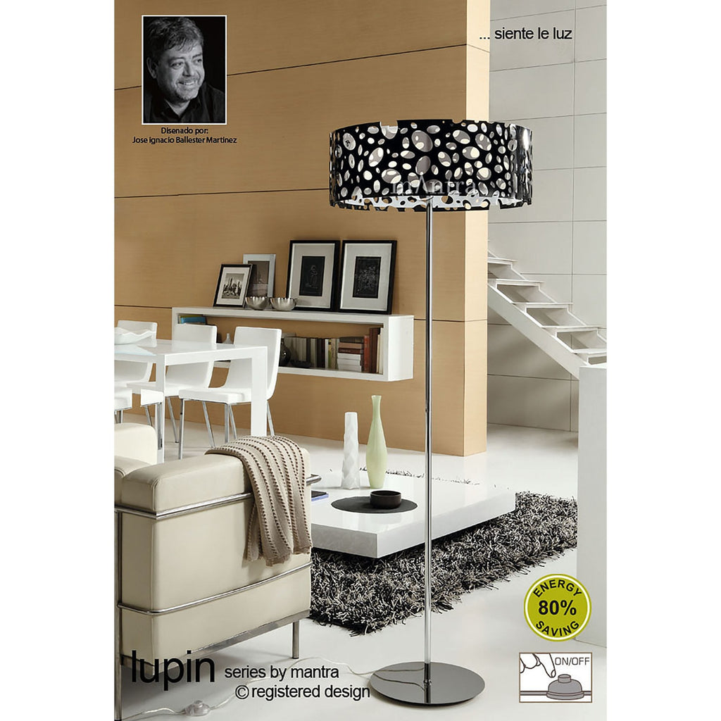 M1369 Lupin Linear Pendant 2 Light E27 Line Large Gloss White White Acrylic Polished Chrome