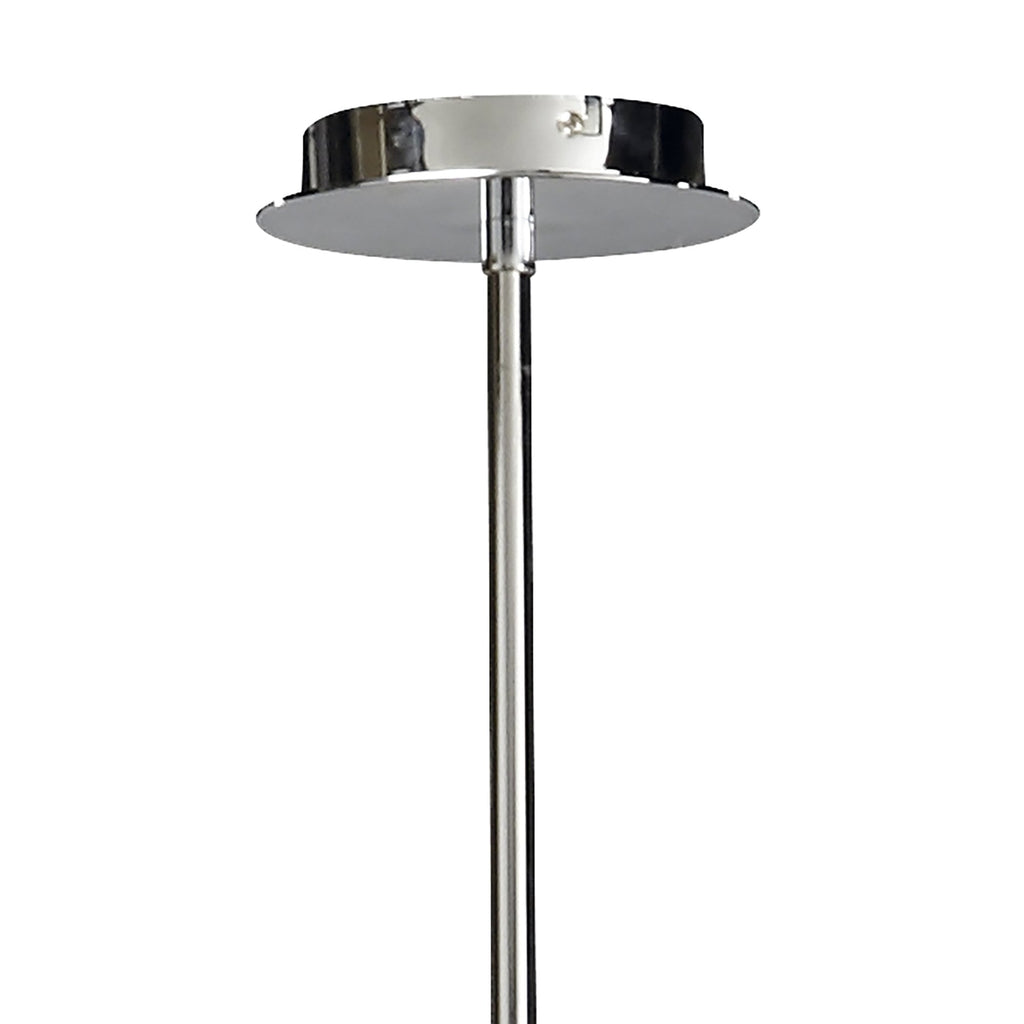 M1369 Lupin Linear Pendant 2 Light E27 Line Large Gloss White White Acrylic Polished Chrome