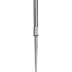 M1369 Lupin Linear Pendant 2 Light E27 Line Large Gloss White White Acrylic Polished Chrome
