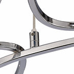 M5011 Lux Pendant 5 Light G9 Polished Chrome