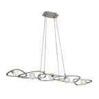 M5012 Lux Linear Pendant 5 Light G9 Line Polished Chrome