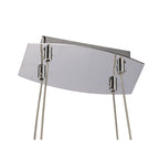 M5012 Lux Linear Pendant 5 Light G9 Line Polished Chrome