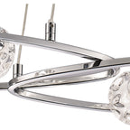 M5012 Lux Linear Pendant 5 Light G9 Line Polished Chrome