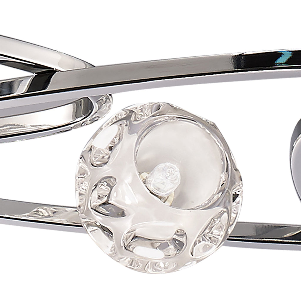 M5012 Lux Linear Pendant 5 Light G9 Line Polished Chrome