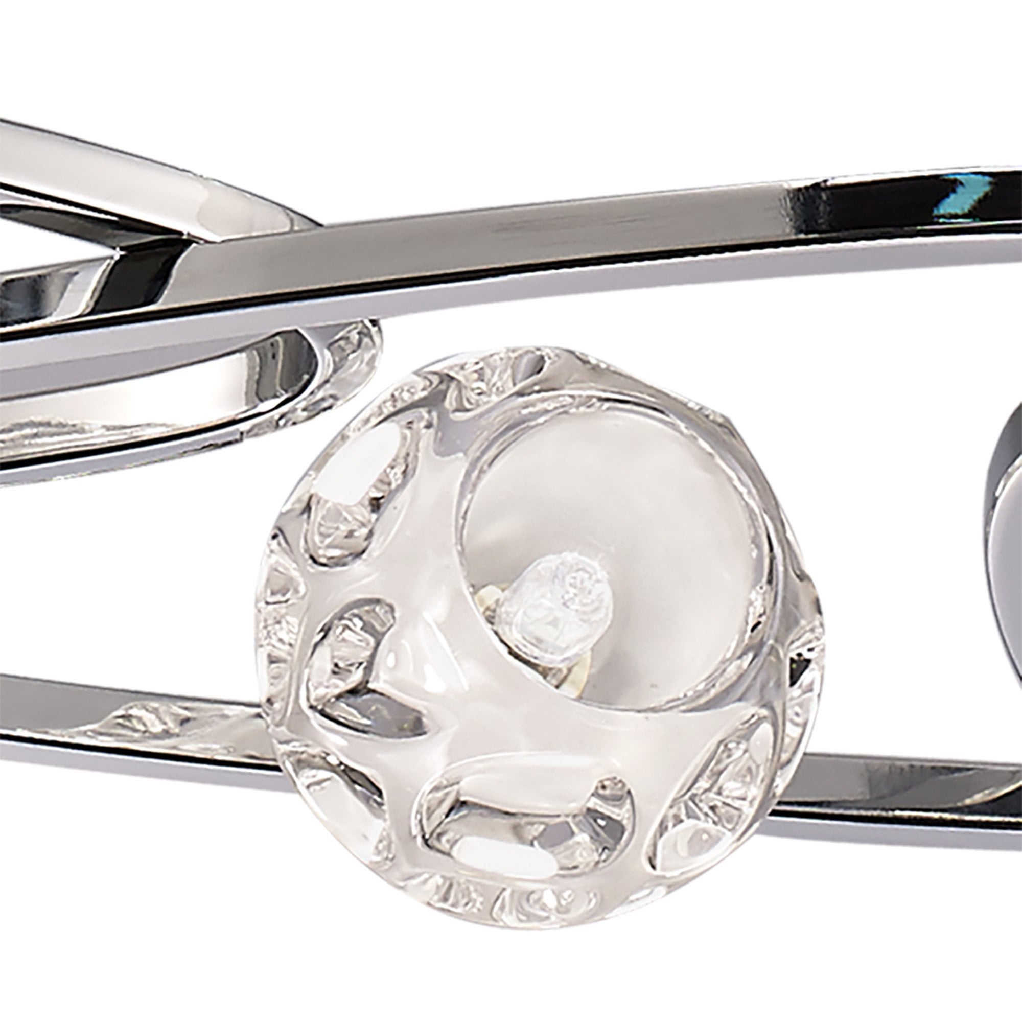 M5012 Lux Linear Pendant 5 Light G9 Line Polished Chrome