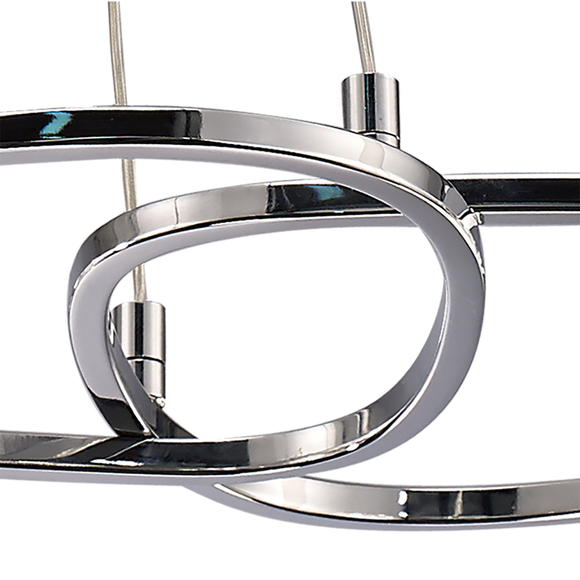 M5012 Lux Linear Pendant 5 Light G9 Line Polished Chrome