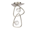 M5015 Lux Ceiling 2 Light G9 Polished Chrome