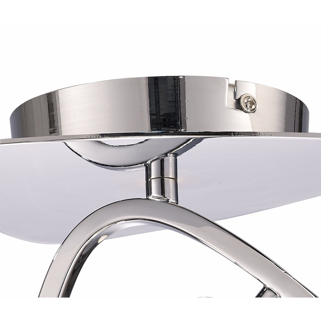 M5015 Lux Ceiling 2 Light G9 Polished Chrome