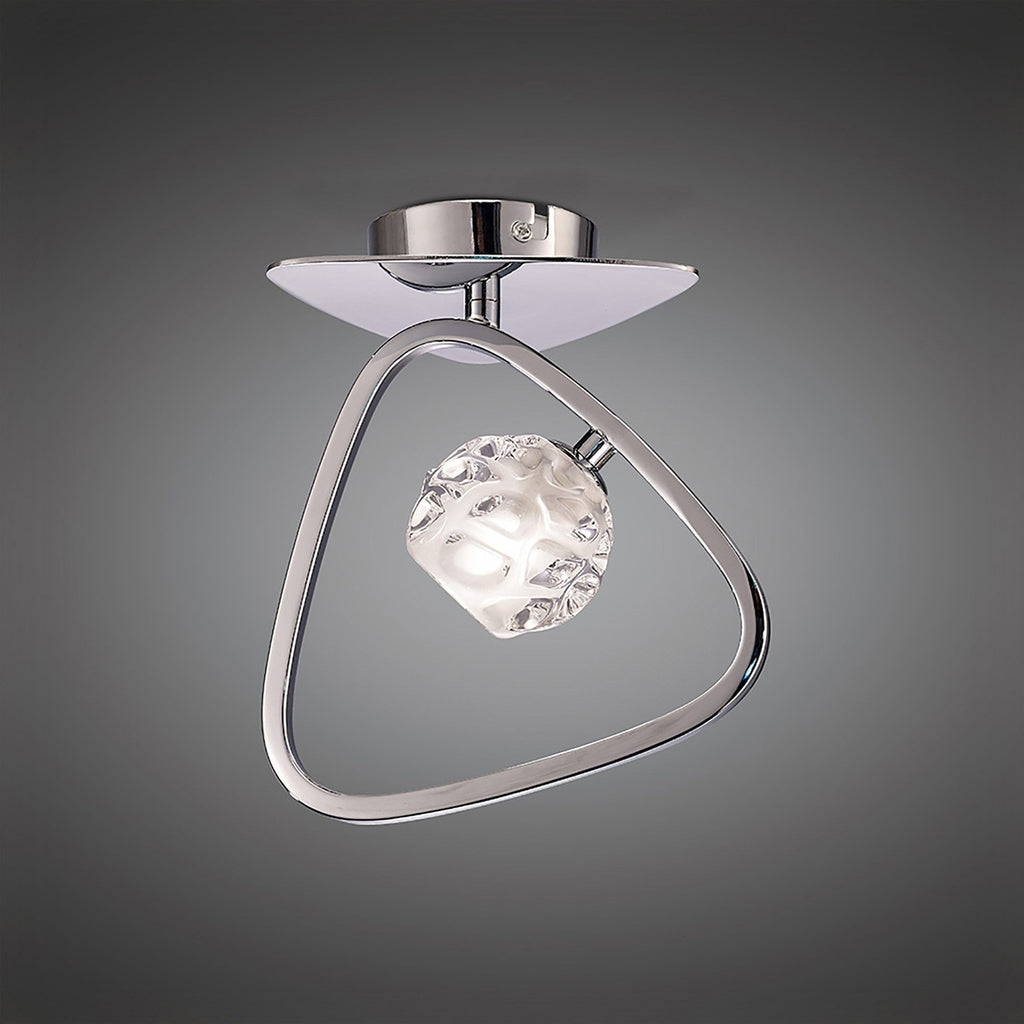 M5016 Lux Ceiling 1 Light G9 Polished Chrome