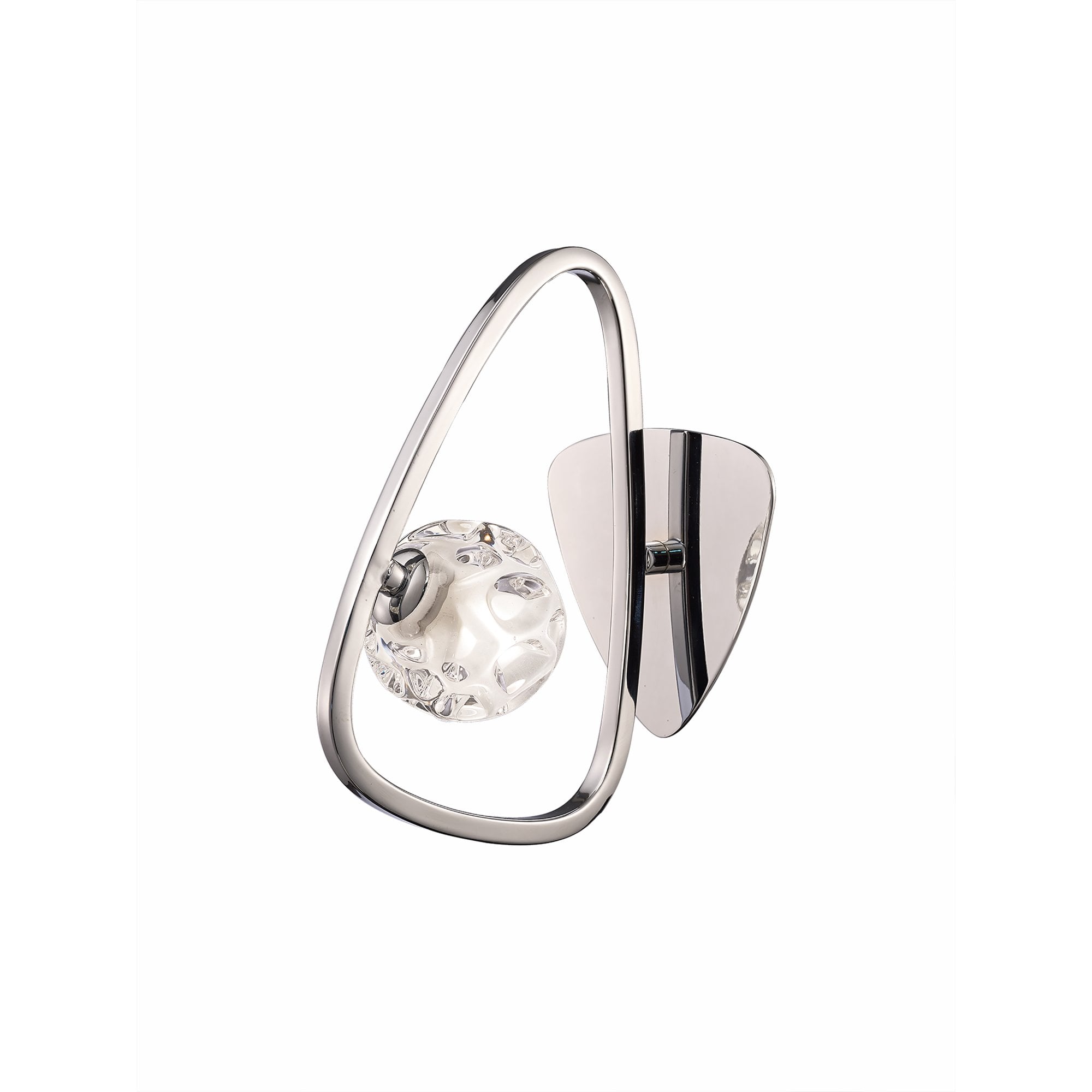 M5017/S Lux Switched Wall Lamp 1 Light G9 Polished Chrome
