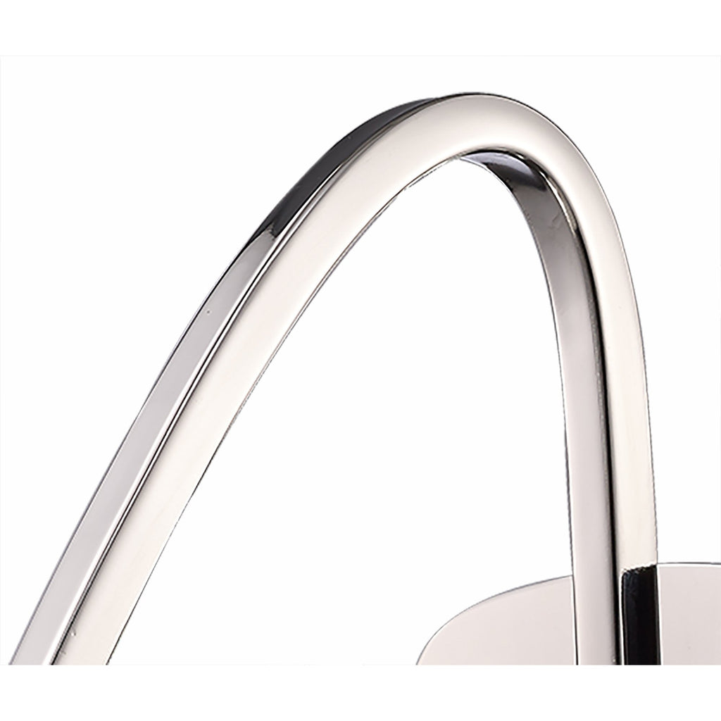M5017/S Lux Switched Wall Lamp 1 Light G9 Polished Chrome