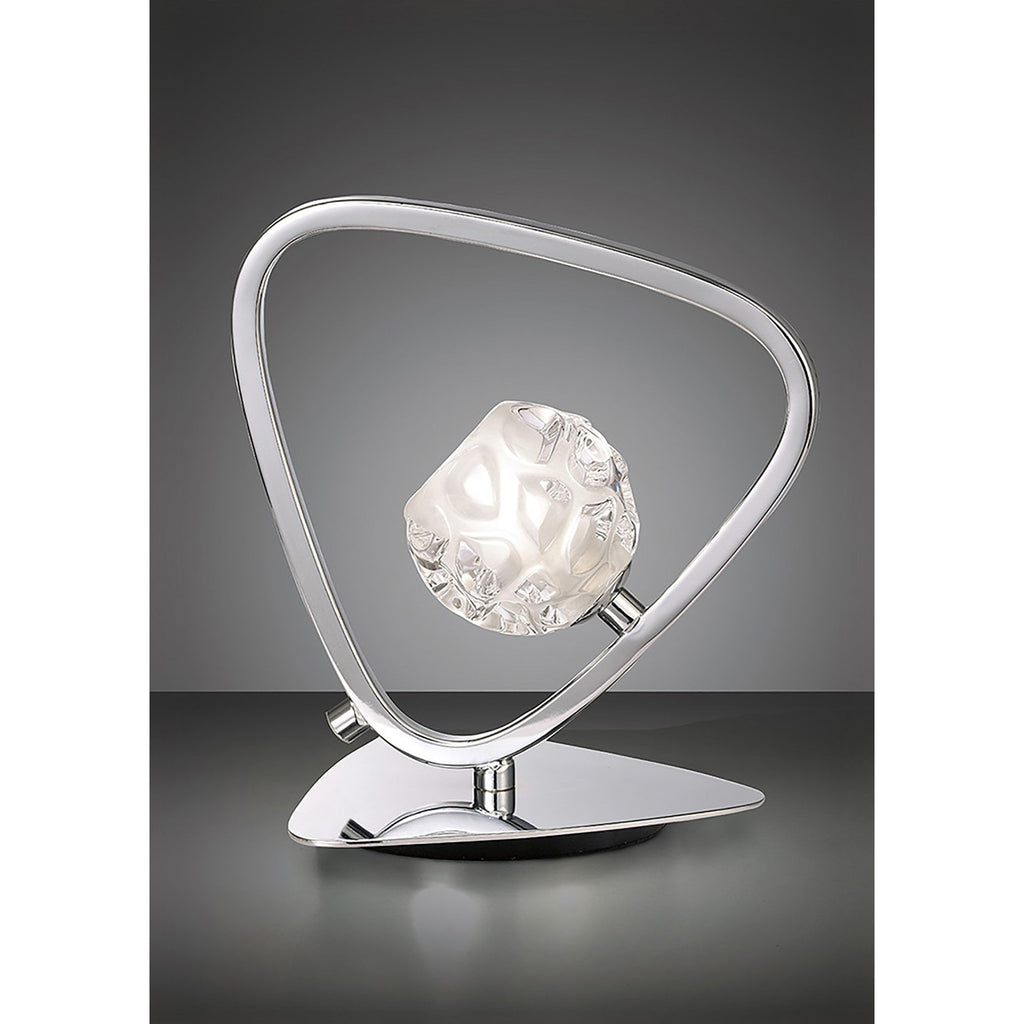 M5019 Lux Table Lamp 1 Light G9 Polished Chrome
