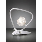 M5019 Lux Table Lamp 1 Light G9 Polished Chrome