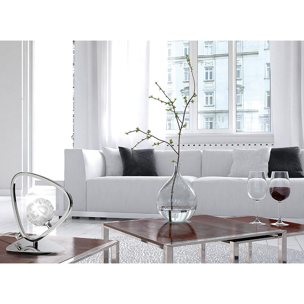 M5019 Lux Table Lamp 1 Light G9 Polished Chrome