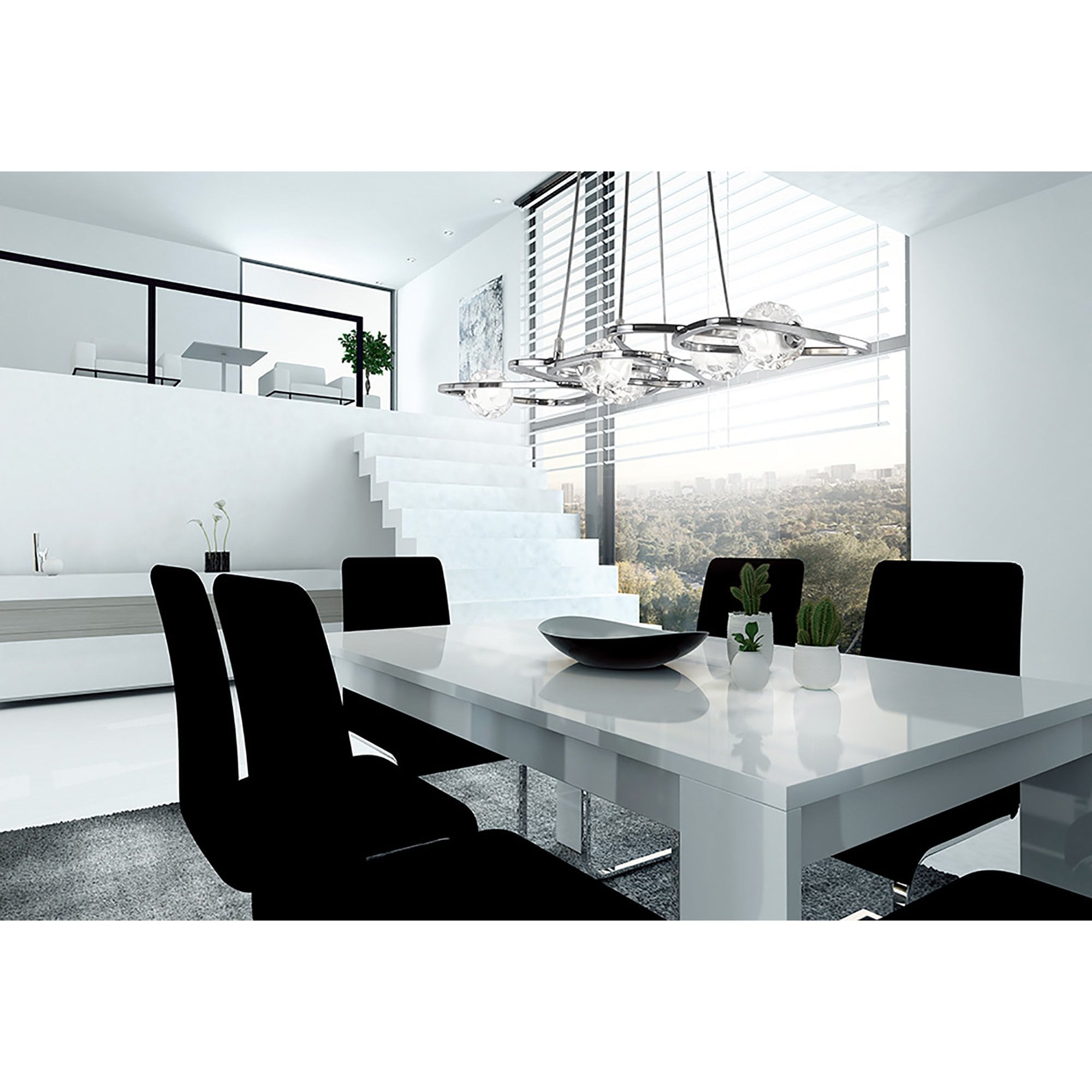 M5019 Lux Table Lamp 1 Light G9 Polished Chrome