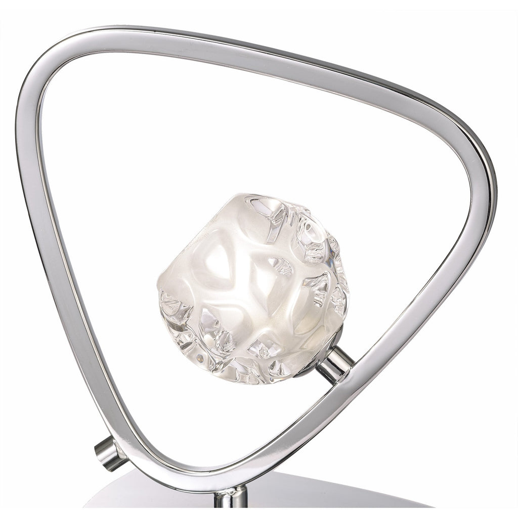 M5019 Lux Table Lamp 1 Light G9 Polished Chrome
