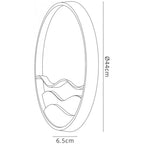 M6454 Mar Ceiling 44cm Round 24W LED 3000-6000K Tuneable Remote Control White