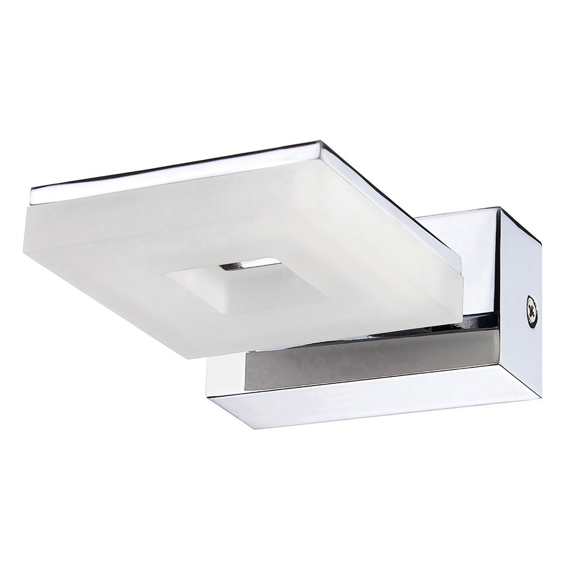 M8300/1 Marc Wall Lamp 1 Light 5W LED Polished Chrome/Frosted Acrylic