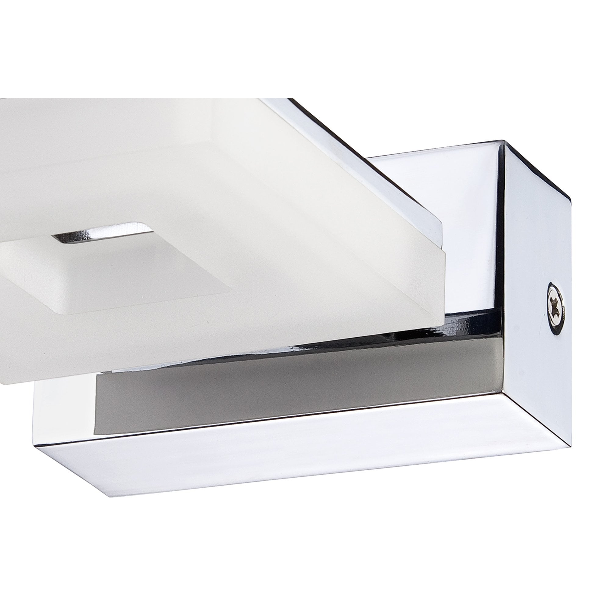M8300/1 Marc Wall Lamp 1 Light 5W LED Polished Chrome/Frosted Acrylic