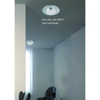 M8350/1 Marcel Recessed Down Light 4W LED Round Satin Aluminium/Frosted Acrylic/Chrome