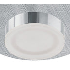 M8350/1 Marcel Recessed Down Light 4W LED Round Satin Aluminium/Frosted Acrylic/Chrome