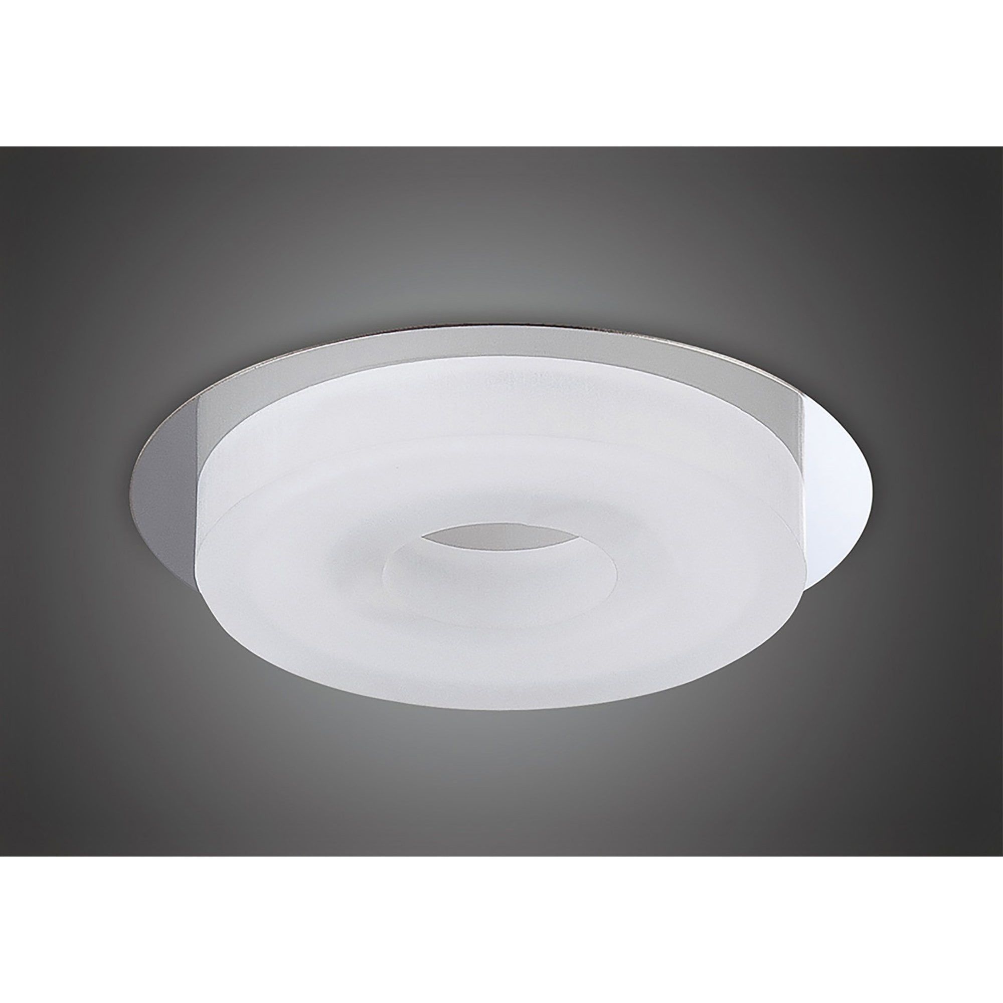 M8230/1 Marcel Recessed Down Light 6W LED Round Polished Chrome/Frosted Acrylic