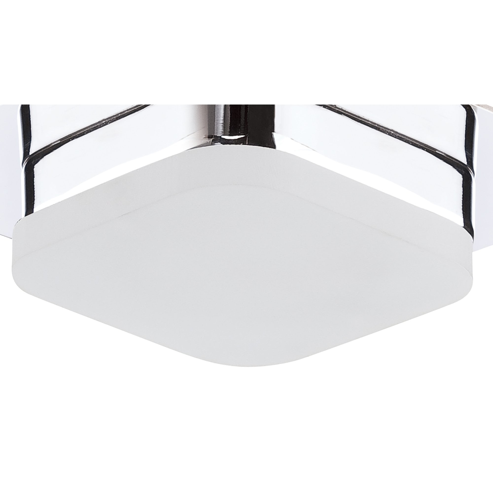 M8232/1 Marcel Recessed Down Light 5W LED Square Polished Chrome/Frosted Acrylic