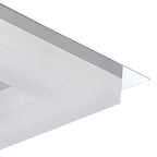 M8231/1 Marcel Recessed Down Light 6W LED Square Polished Chrome/Frosted Acrylic